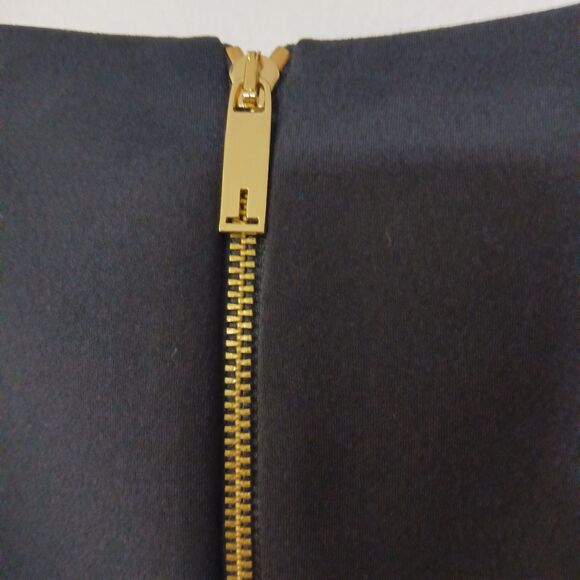 Ted Baker Tammara Black Embroidered Collar Party Cocktail Sheath Dress 3 (8) - Picture 7 of 11